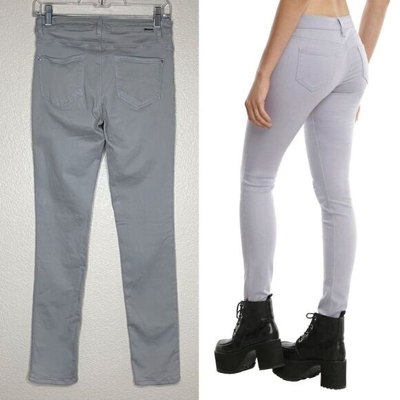Zara Z1975 Denim Gray Skinny Jeans, Size 6 - Picture 6 of 12